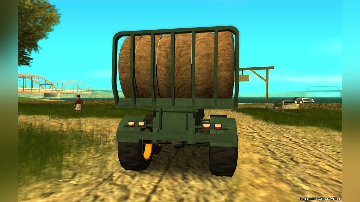GTA 5 Reboques para fardos e grãos / GTA San Andreas