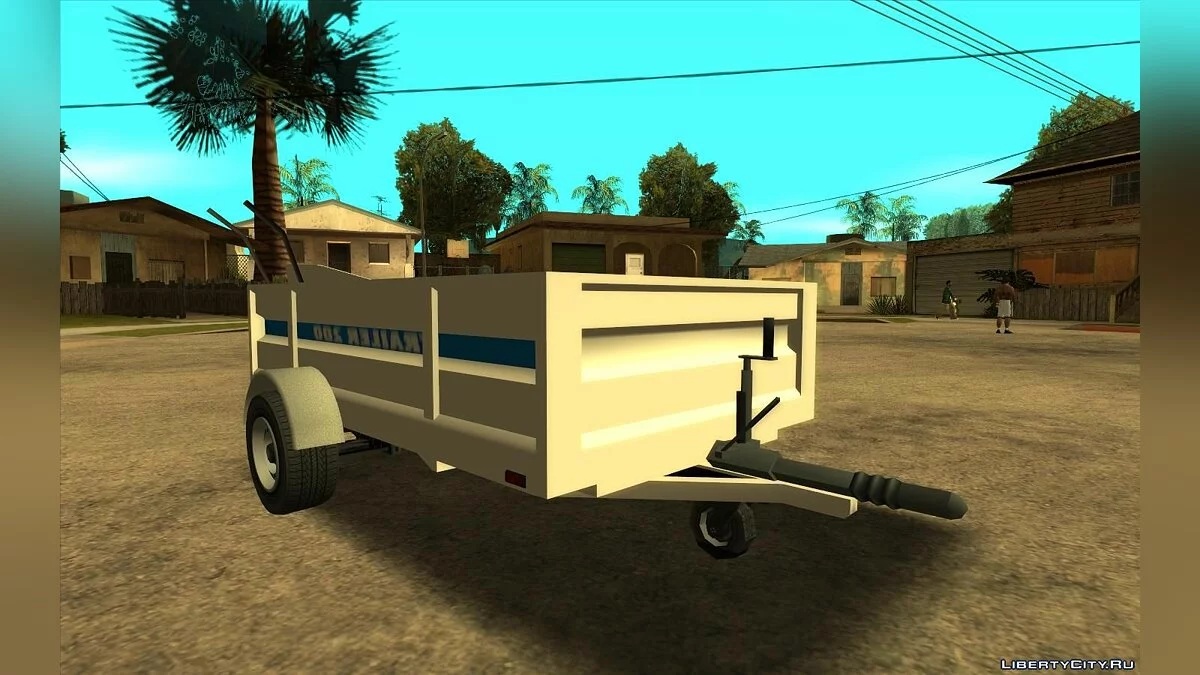 Сервісний причіп з GTA 5 / GTA San Andreas