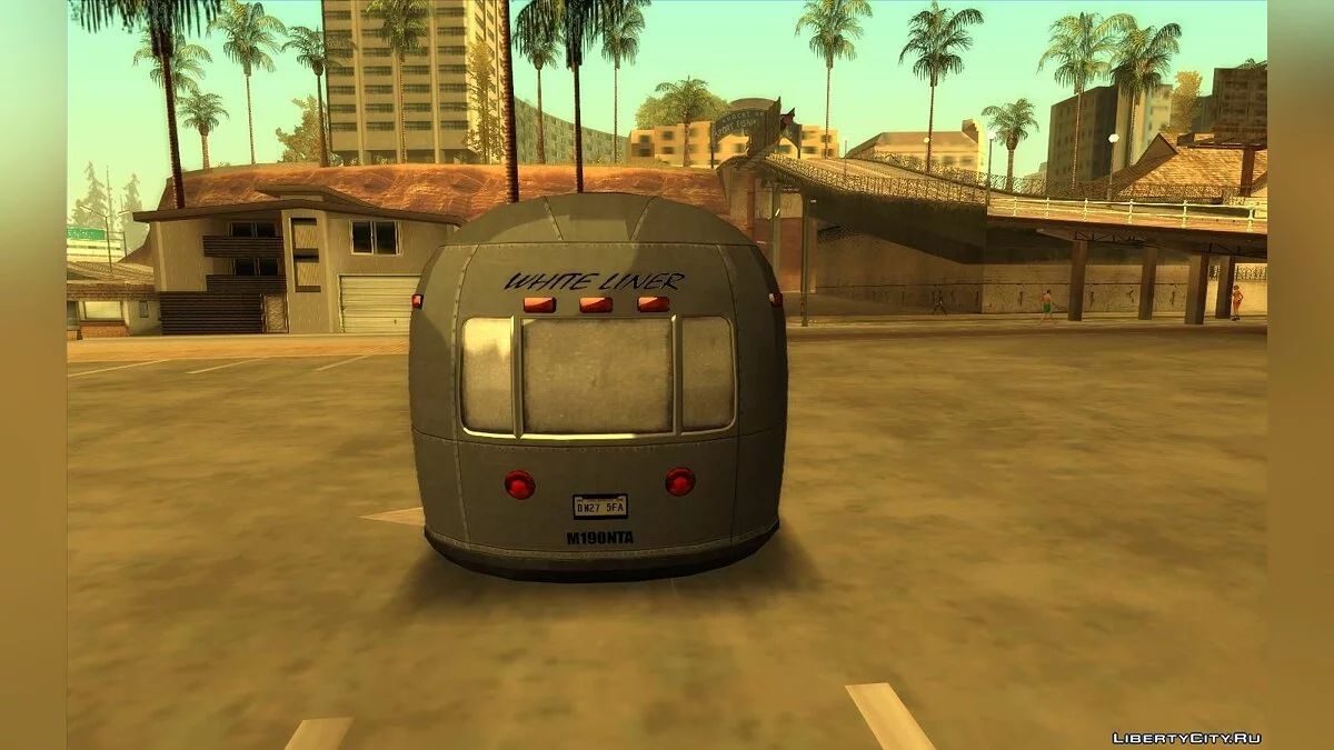 GTA 5 Albany White Liner Trailer / GTA San Andreas
