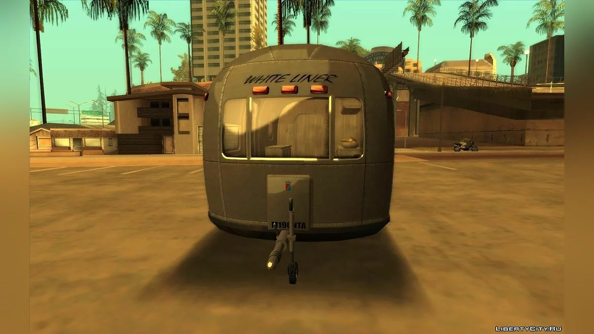 GTA 5 Albany White Liner Trailer / GTA San Andreas