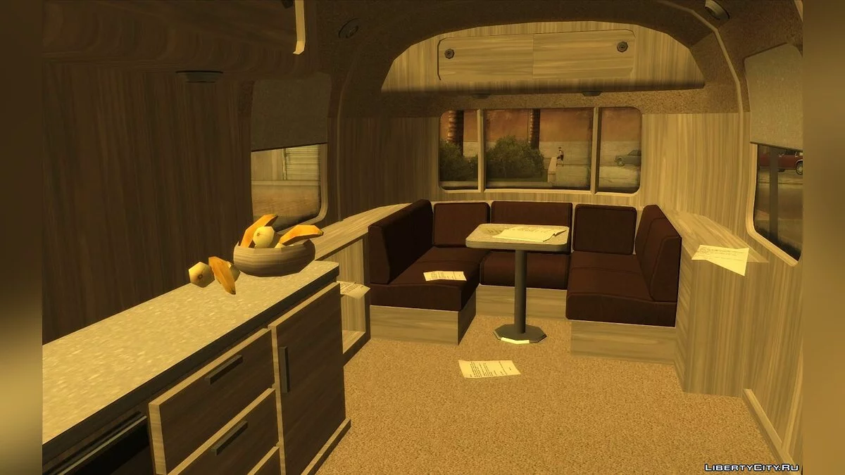 GTA 5 Albany White Liner Trailer / GTA San Andreas