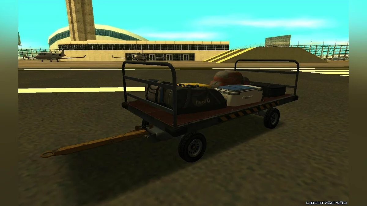 مقطورات مطار GTA 5 / جي تي إيه سان أندرياس