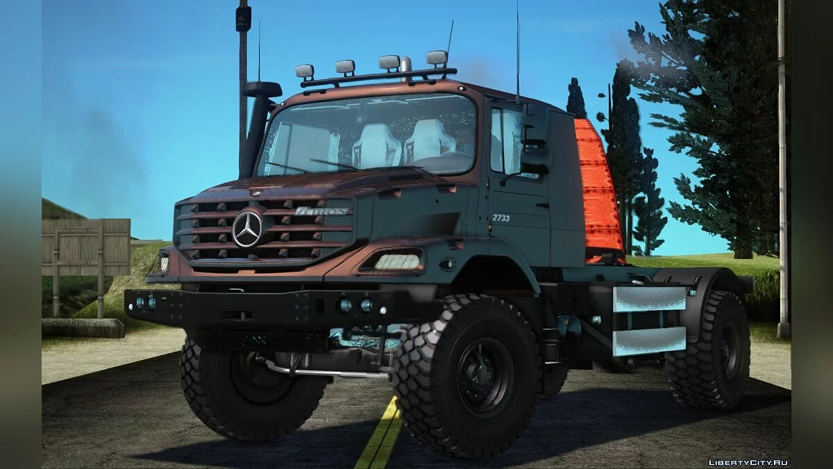 Mercedes-Benz Zetros 2733 Седельний тягач / GTA San Andreas