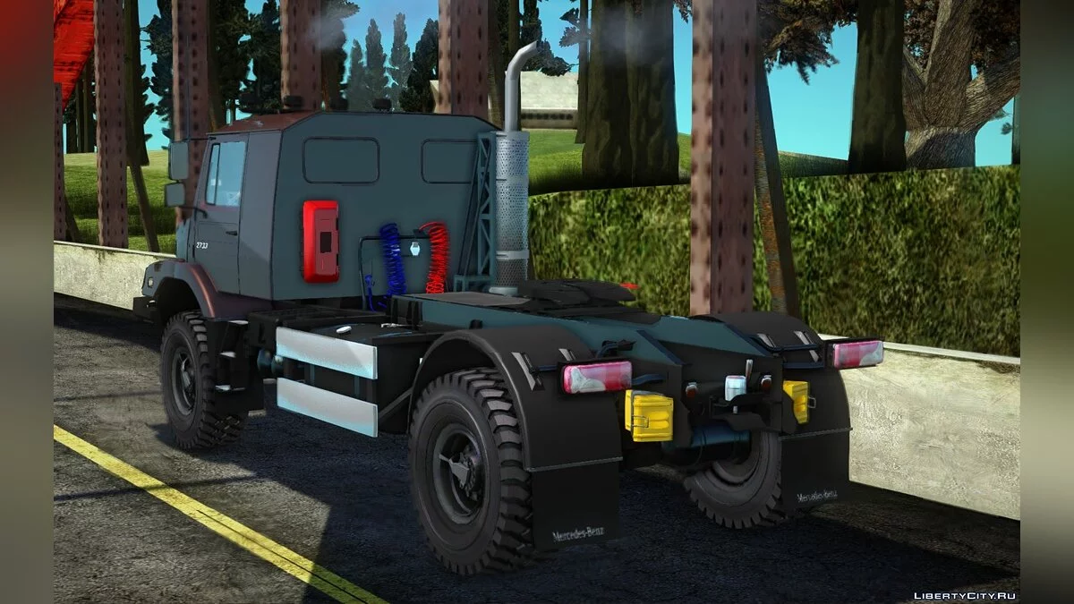 Mercedes-Benz Zetros 2733 Седельний тягач / GTA San Andreas