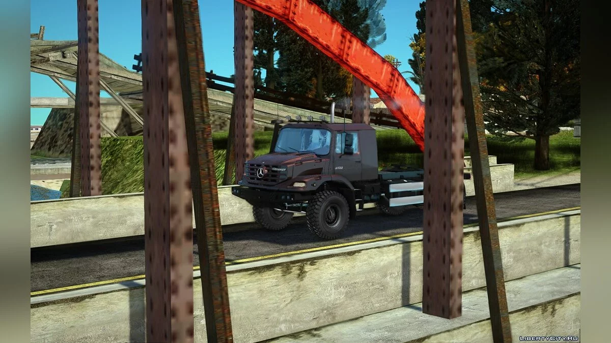 Mercedes-Benz Zetros 2733 Седельний тягач / GTA San Andreas