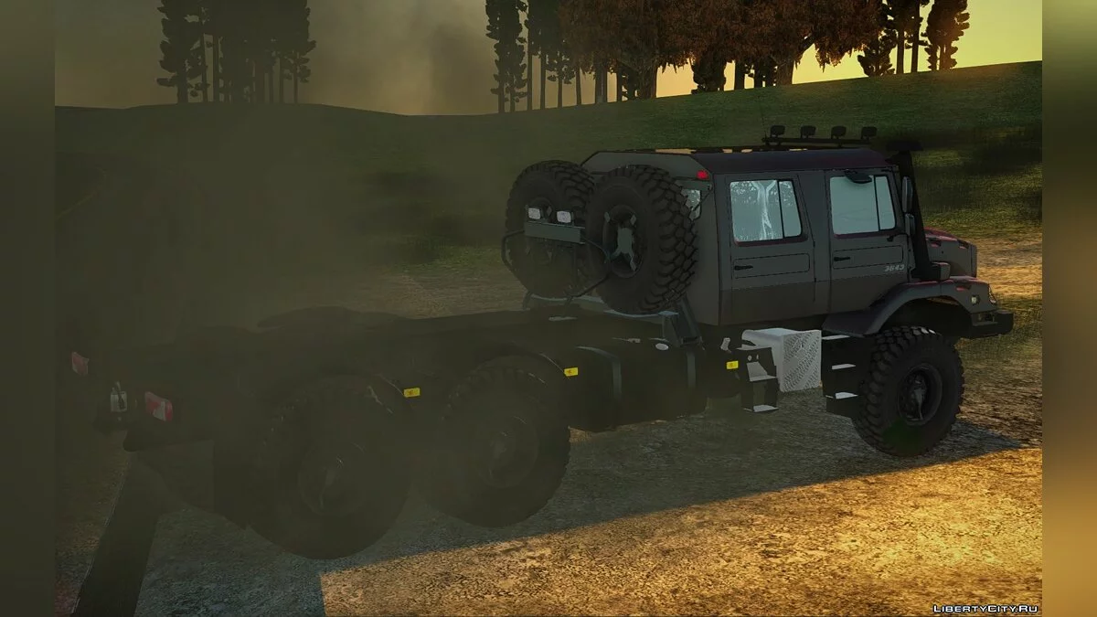 Mercedes-Benz Zetros 3643 Camión de remolque / GTA San Andreas