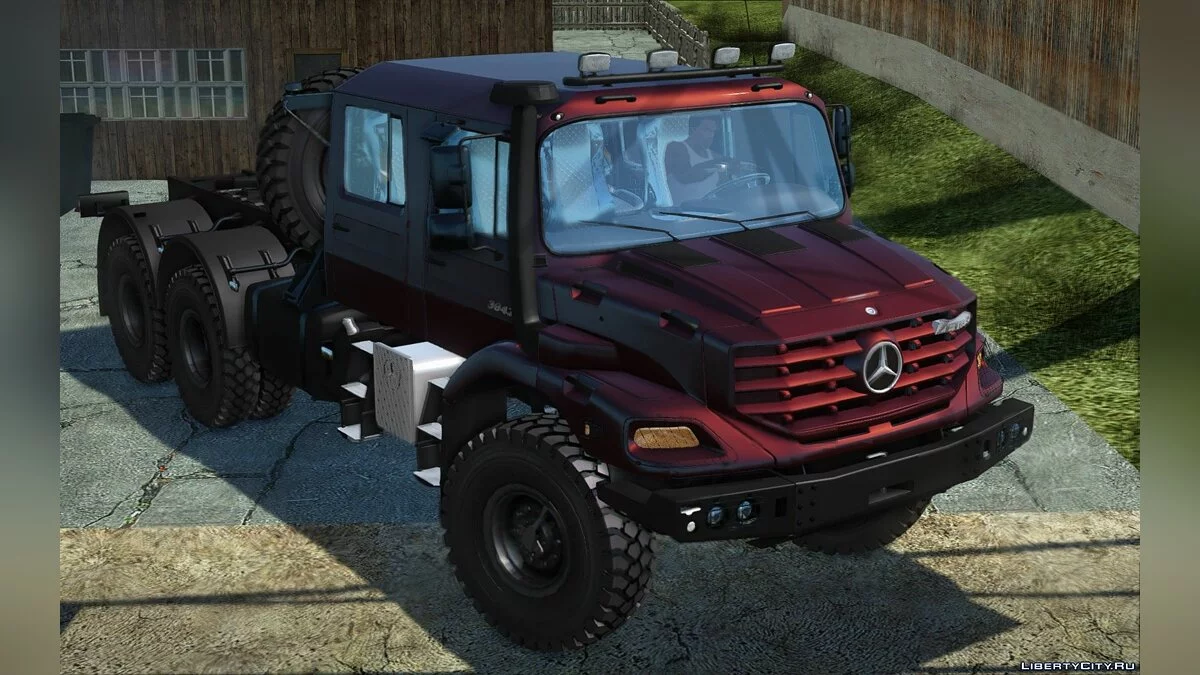Mercedes-Benz Zetros 3643 Camión de remolque / GTA San Andreas