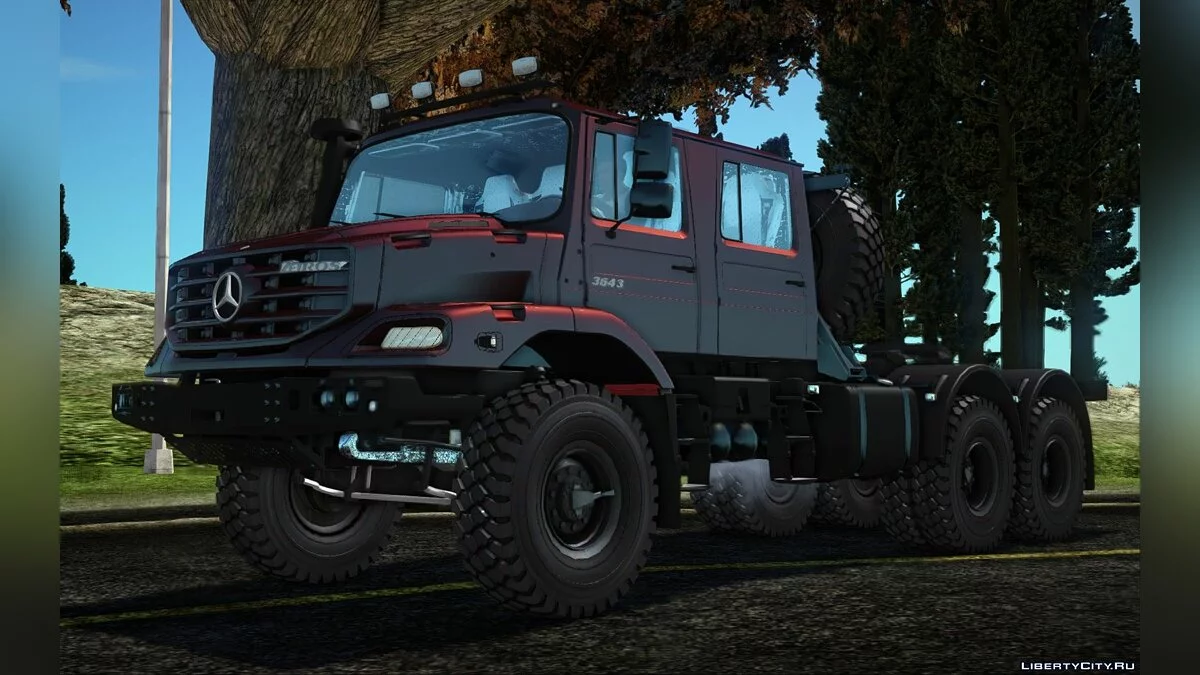 Mercedes-Benz Zetros 3643 Camión de remolque / GTA San Andreas