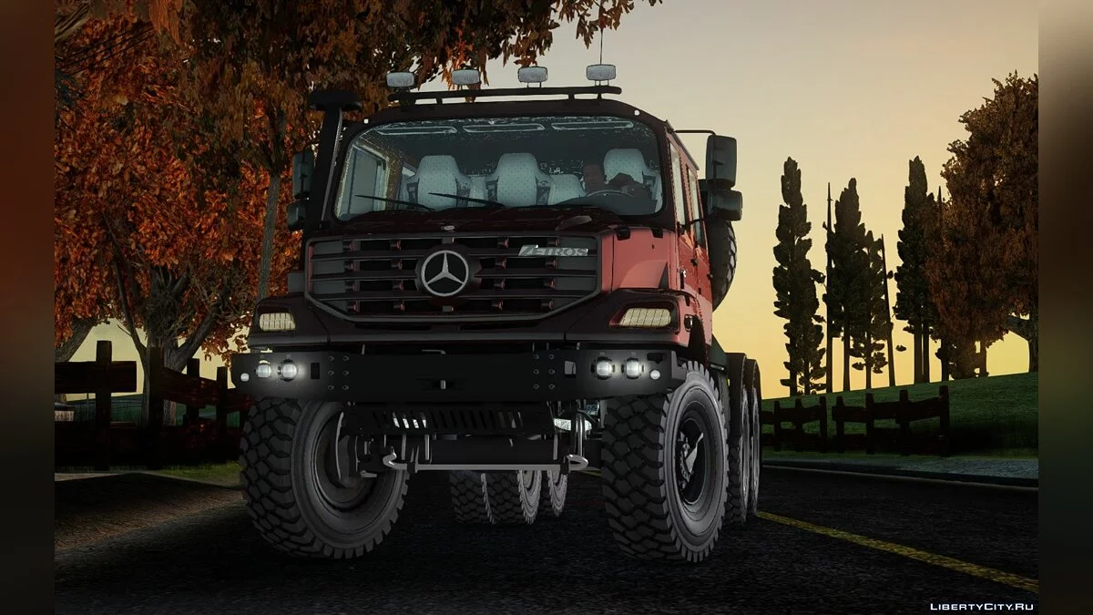 Mercedes-Benz Zetros 3643 Camión de remolque / GTA San Andreas