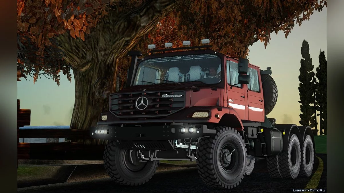 Mercedes-Benz Zetros 3643 Camión de remolque / GTA San Andreas