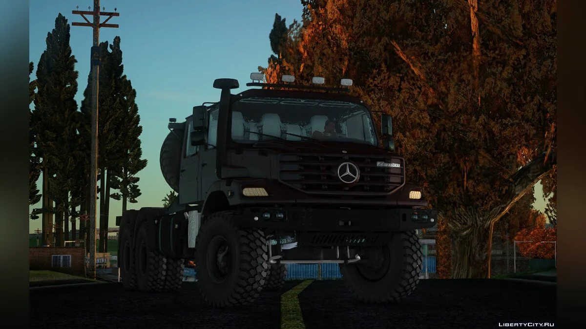 Mercedes-Benz Zetros 3643 Camión de remolque / GTA San Andreas