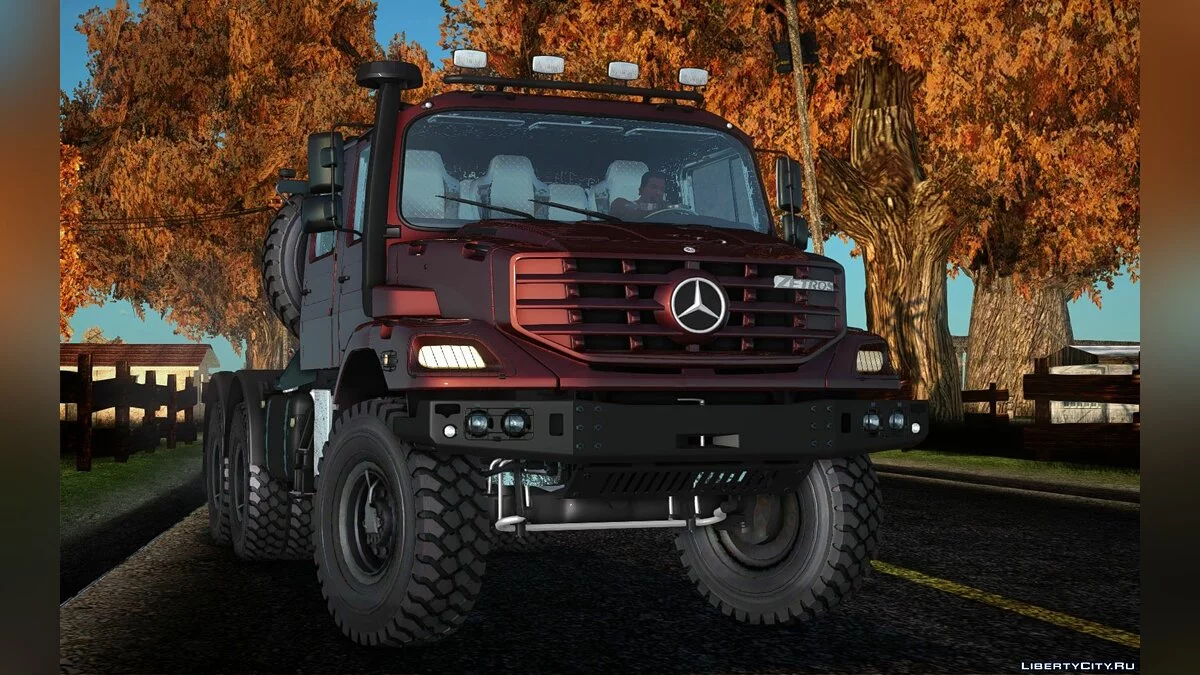 Mercedes-Benz Zetros 3643 Camión de remolque / GTA San Andreas