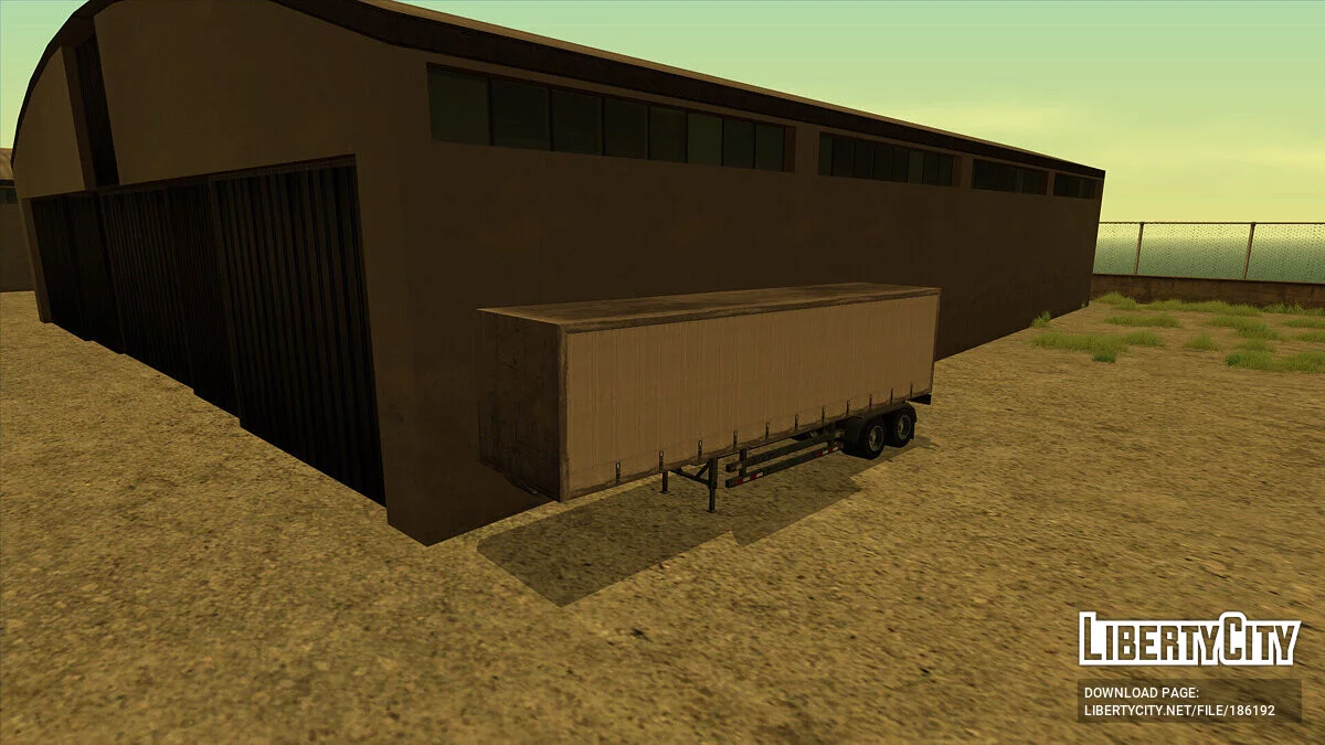 GTA 5 Brute Cargo Trailer / GTA San Andreas