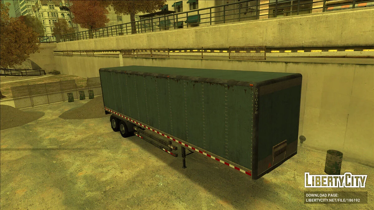GTA 5 Brute Cargo Trailer / GTA San Andreas