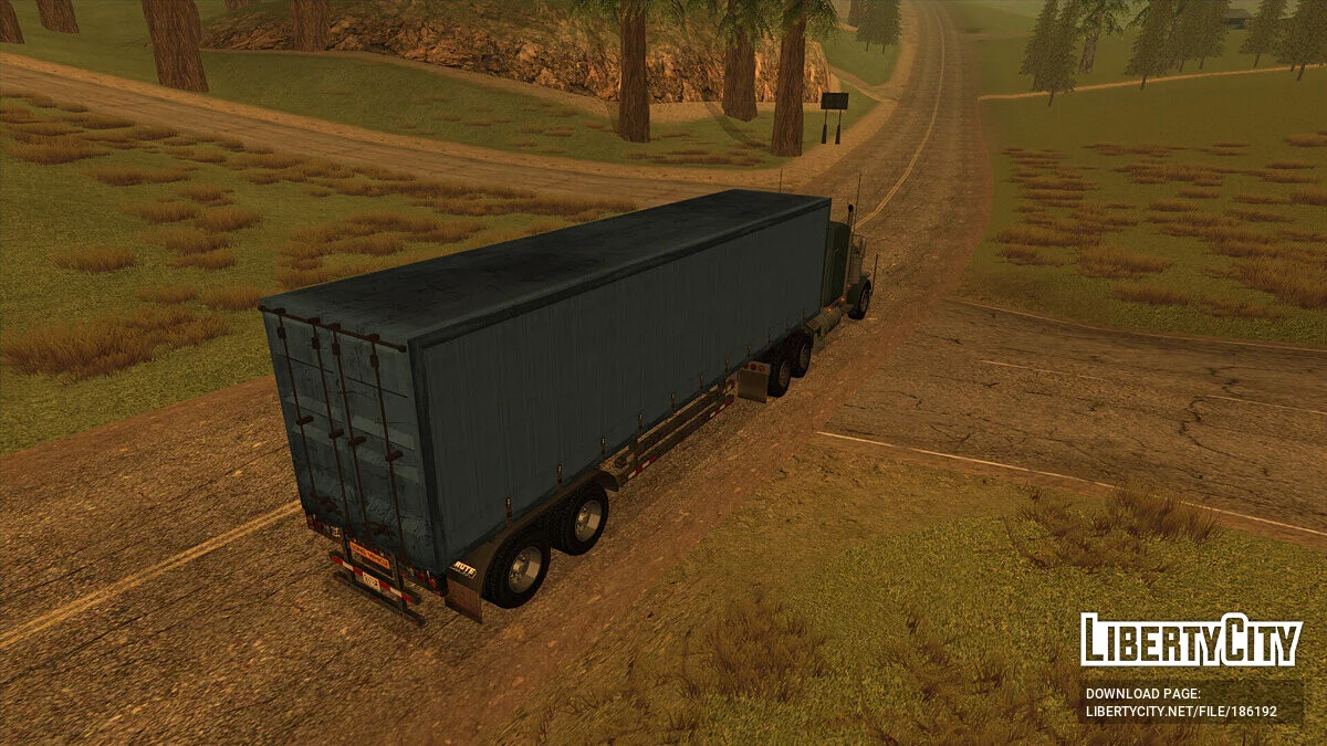 GTA 5 Brute Cargo Trailer / GTA San Andreas