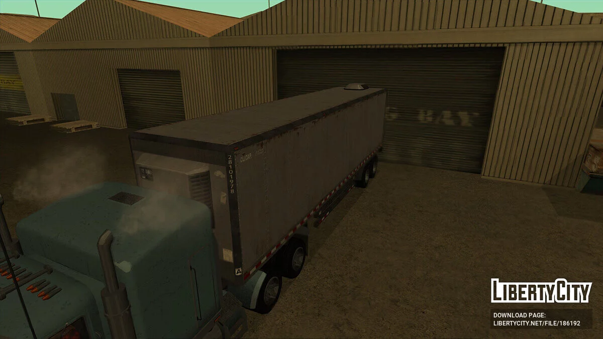 GTA 5 Brute Cargo Trailer / GTA San Andreas