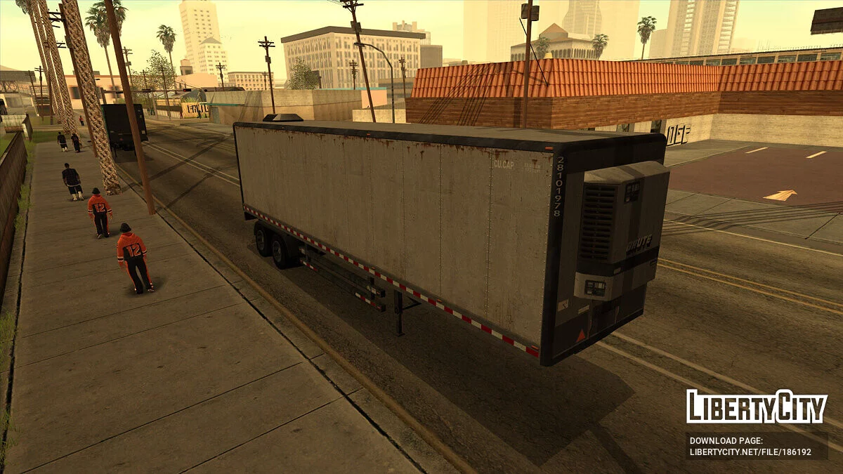 GTA 5 Brute Cargo Trailer / GTA San Andreas