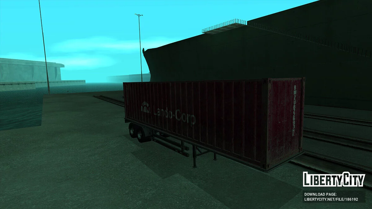 GTA 5 Brute Cargo Trailer / GTA San Andreas