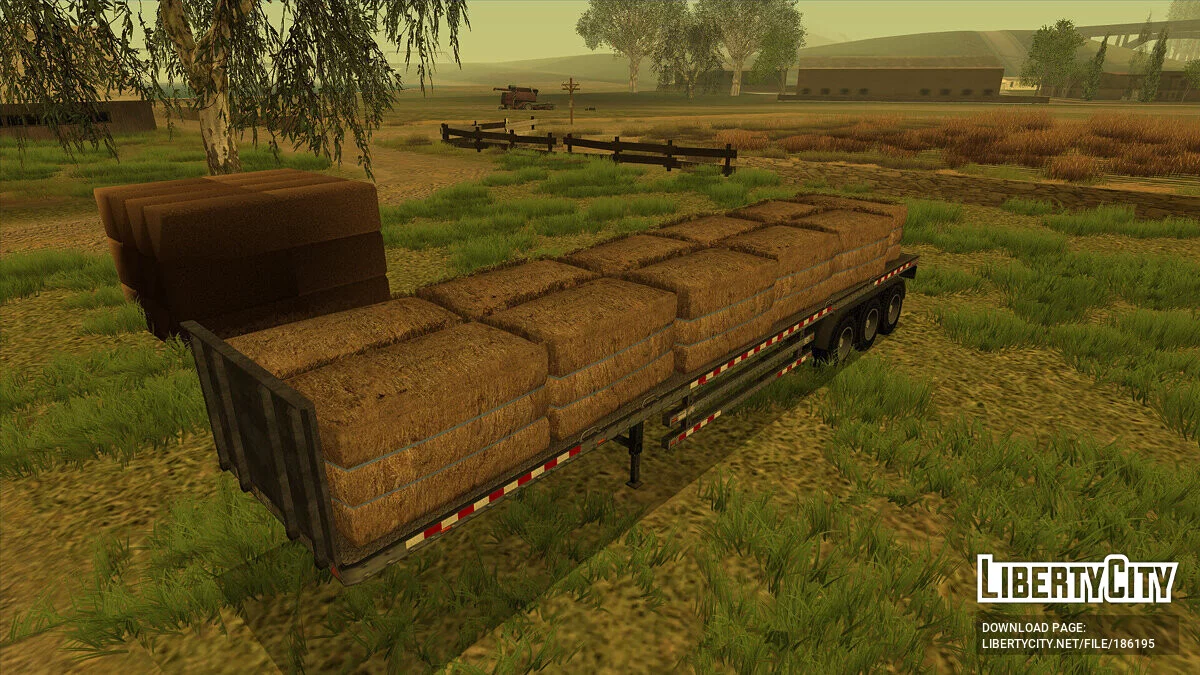 GTA 5 Brute Flatbed Trailer / GTA San Andreas