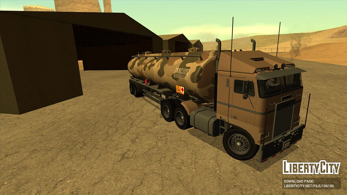 GTA 5 Brute Tanker Trailer / GTA San Andreas