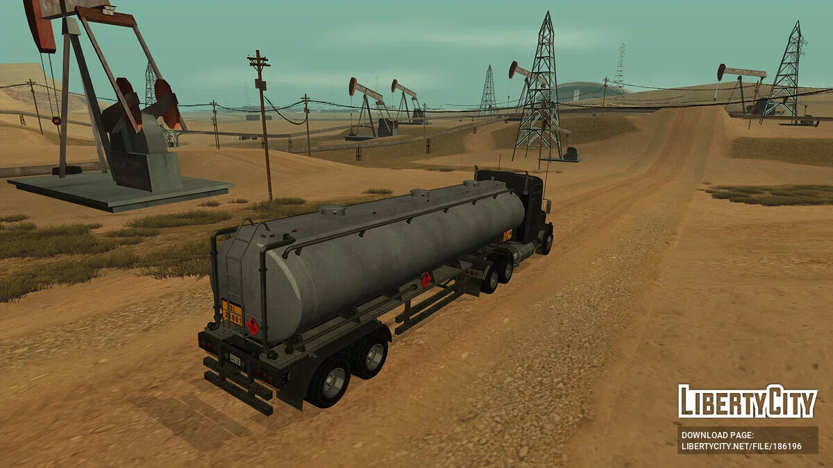 GTA 5 Brute Tanker Trailer / GTA San Andreas