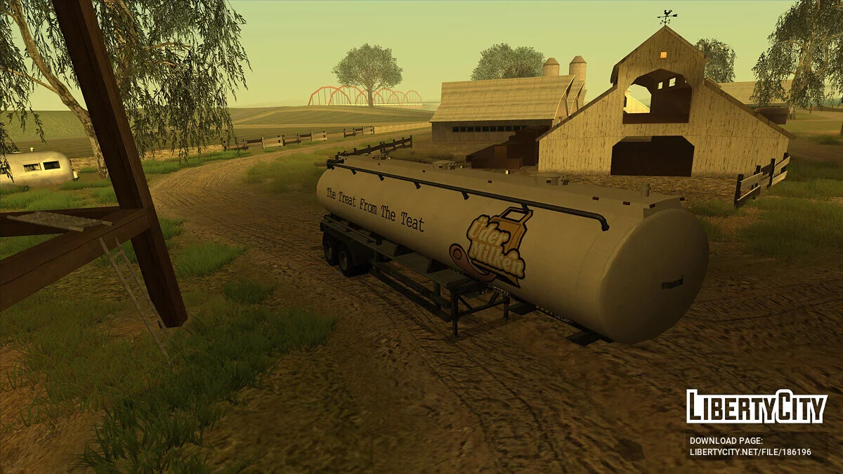 GTA 5 Brute Tanker Trailer / GTA San Andreas