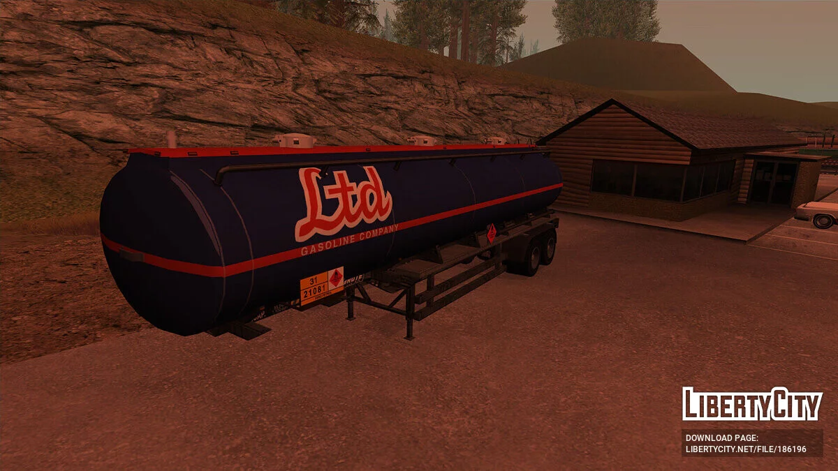 GTA 5 Brute Tanker Trailer / GTA San Andreas