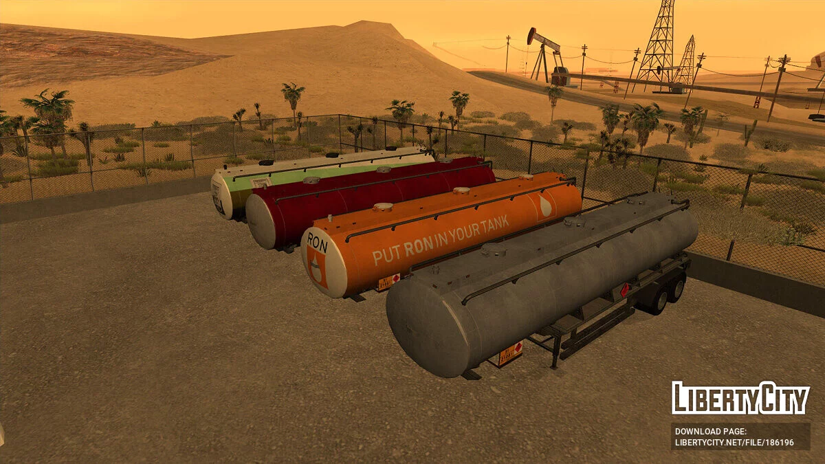 GTA 5 Brute Tanker Trailer / GTA San Andreas