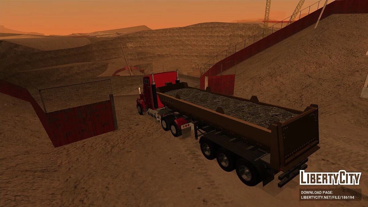 GTA 5 HVY Dump Trailer / GTA San Andreas