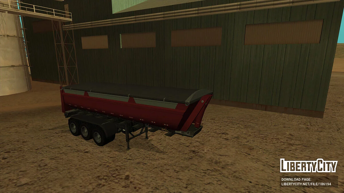 GTA 5 HVY Dump Trailer / GTA San Andreas