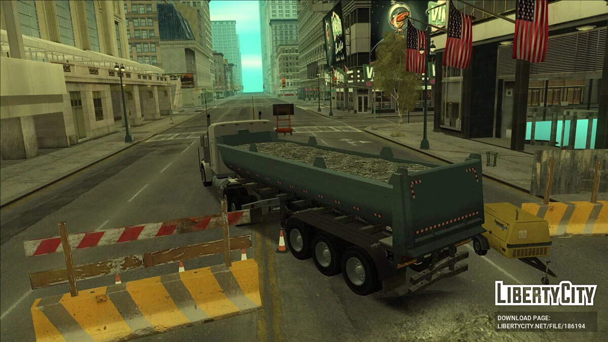 GTA 5 HVY Dump Trailer / GTA San Andreas