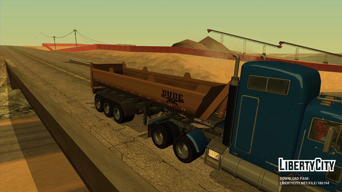 GTA 5 HVY Dump Trailer / GTA San Andreas