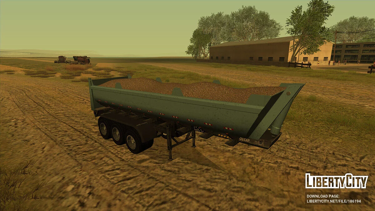 GTA 5 HVY Dump Trailer / GTA San Andreas
