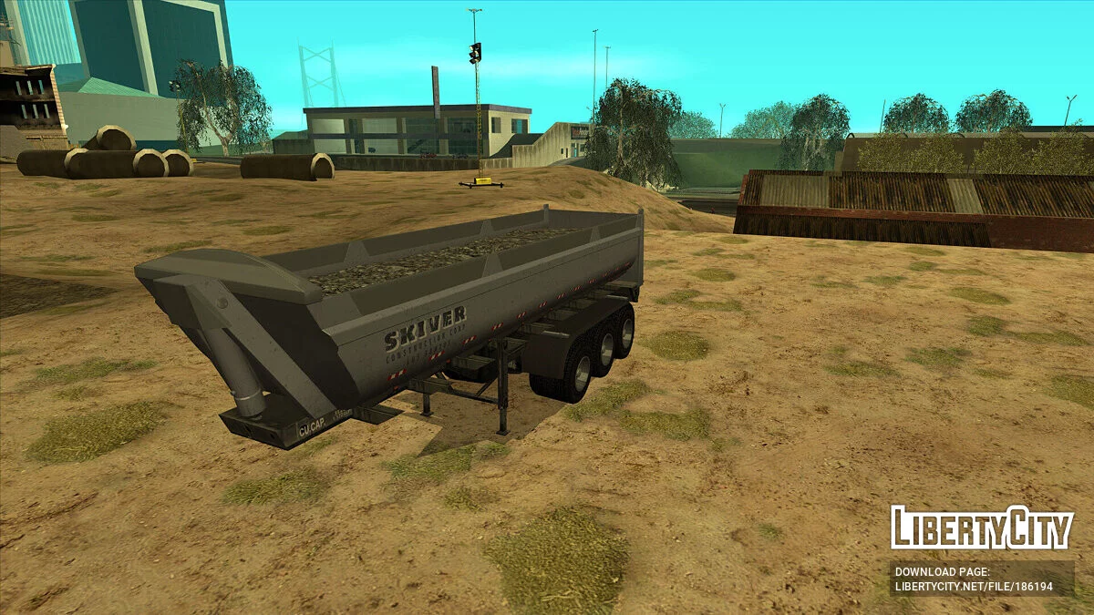 GTA 5 HVY Dump Trailer / GTA San Andreas