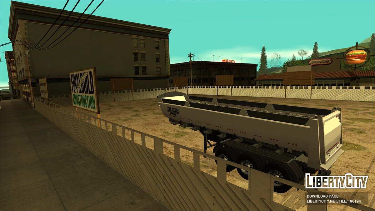 GTA 5 HVY Dump Trailer / GTA San Andreas