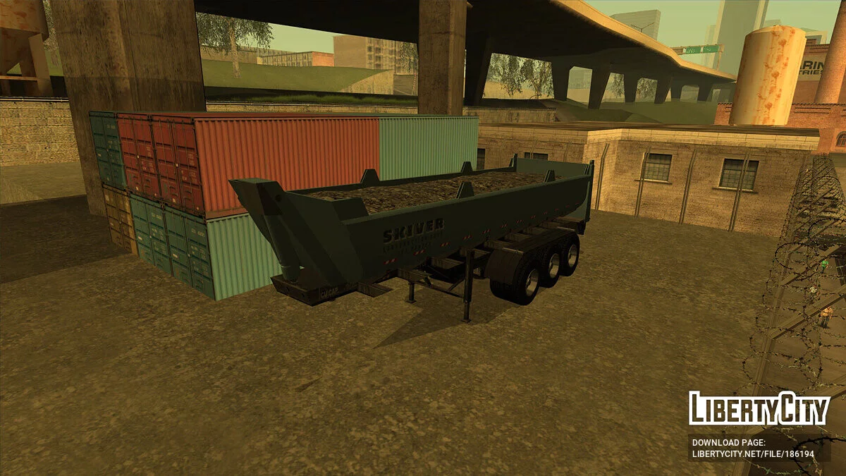 GTA 5 HVY Dump Trailer / GTA San Andreas