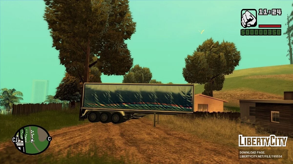 Trailer from the game Daльнобойщики 2 / GTA San Andreas