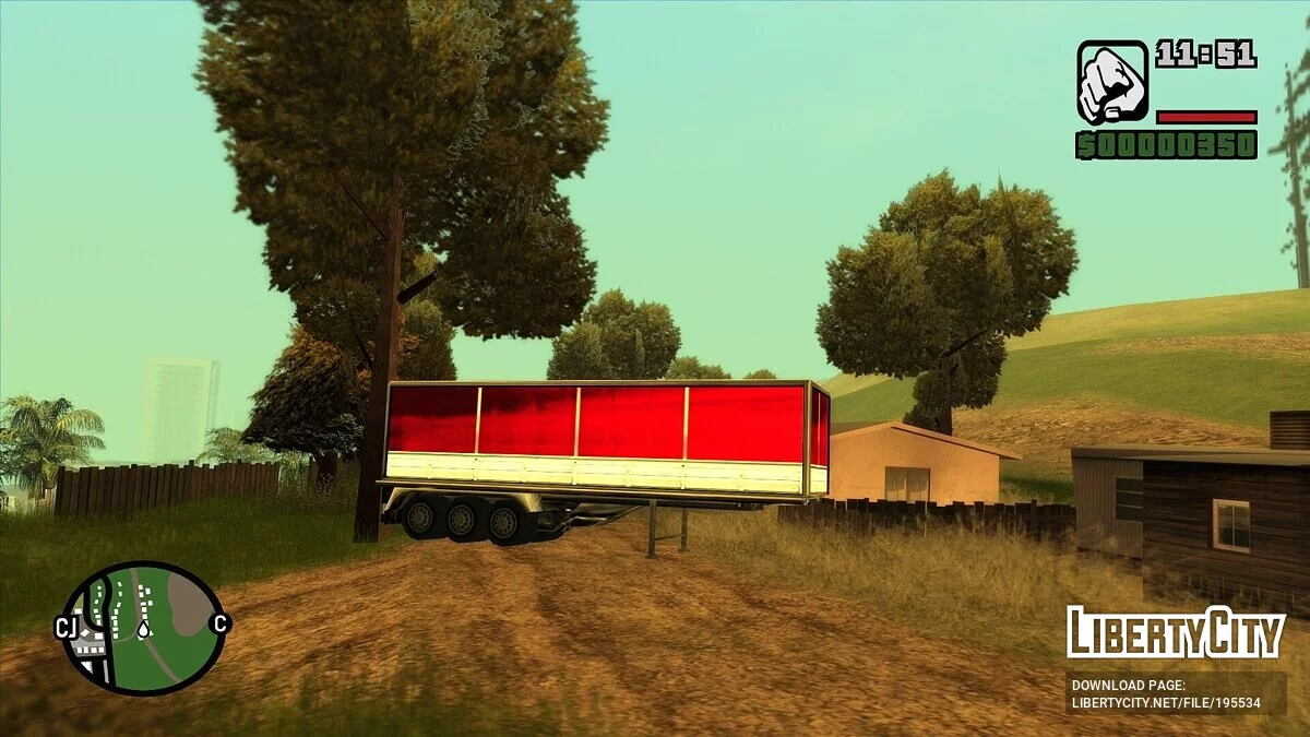 Trailer from the game Daльнобойщики 2 / GTA San Andreas