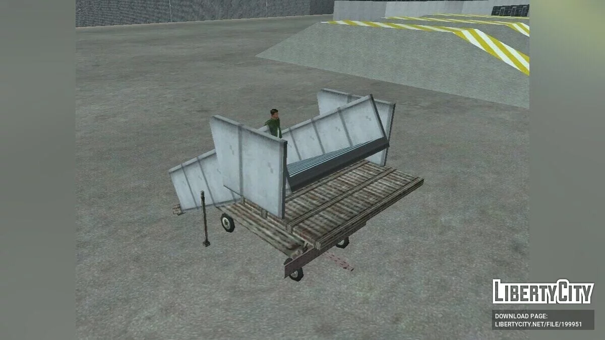 Towable Airport Stairs / GTA San Andreas