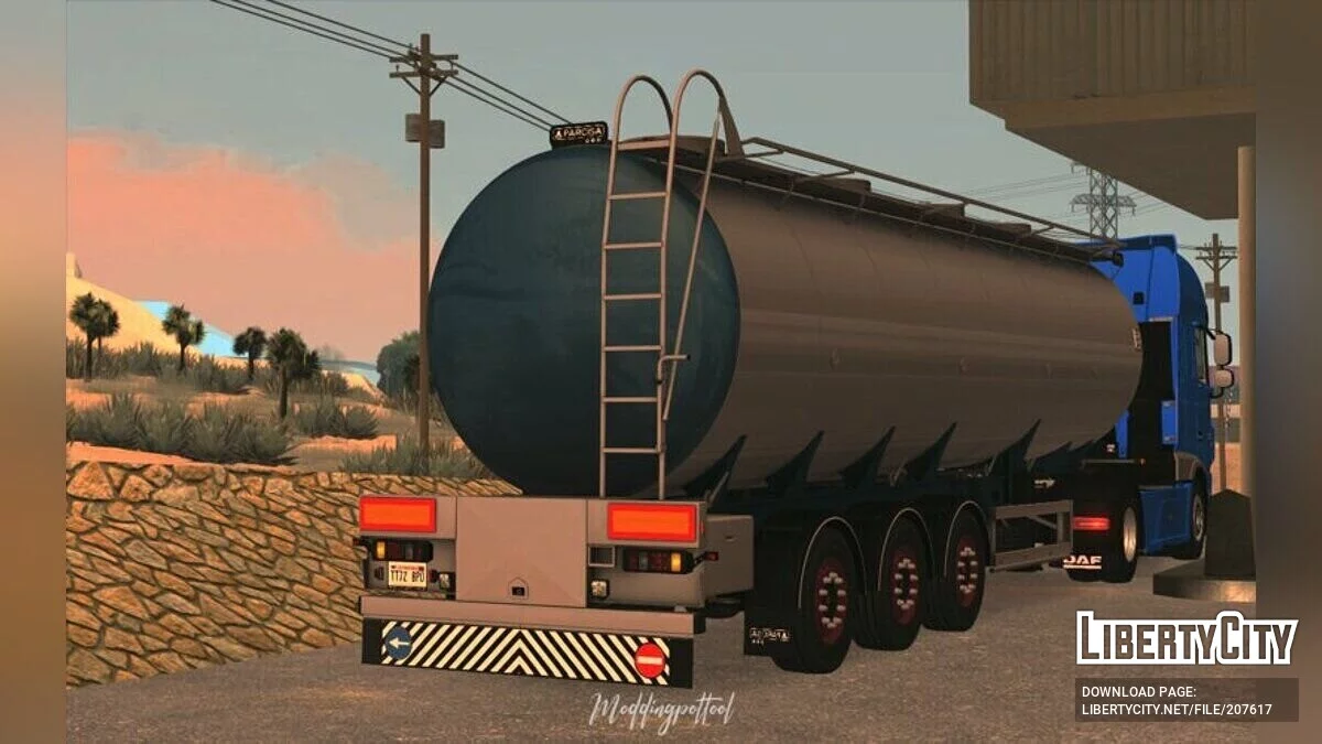 Трейлер с топливом / GTA San Andreas