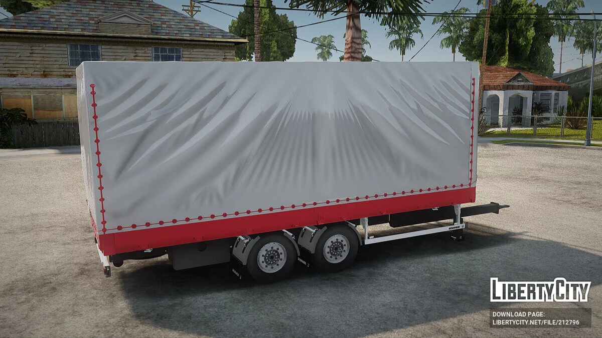 Remolque Chereau para MAN F2000 / GTA San Andreas