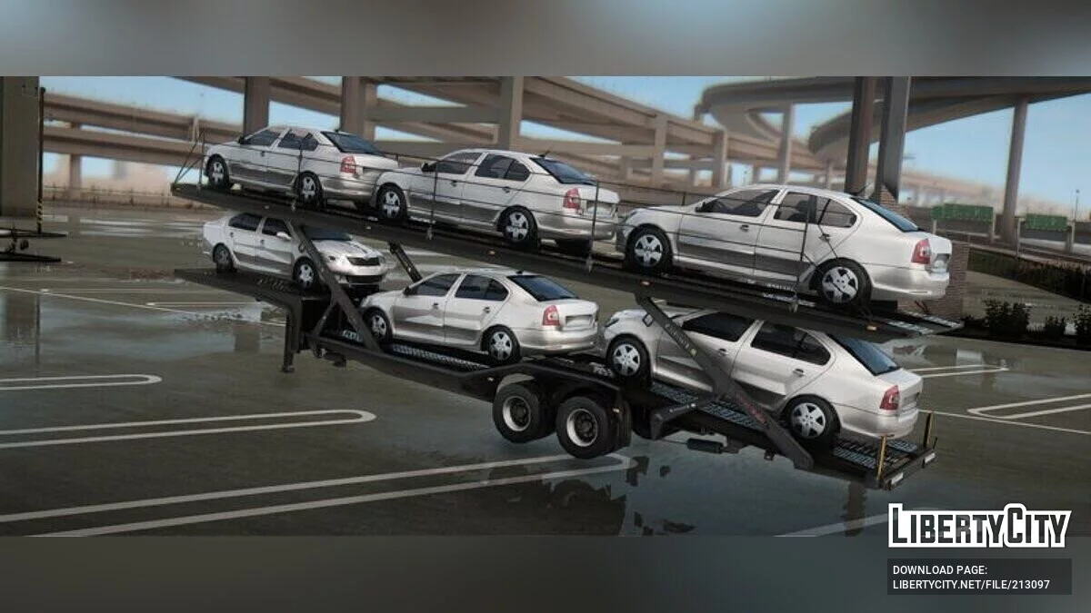 Car Transporter Trailer / GTA San Andreas