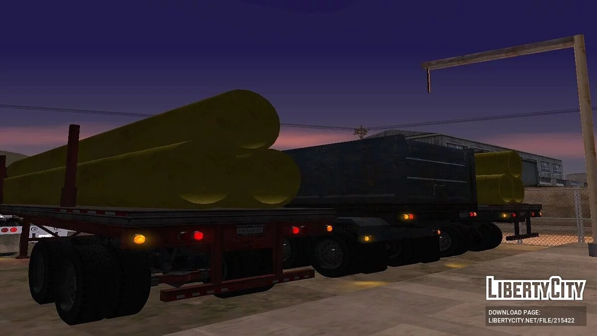 GTA 4 Industrial Trailers Pack / GTA San Andreas