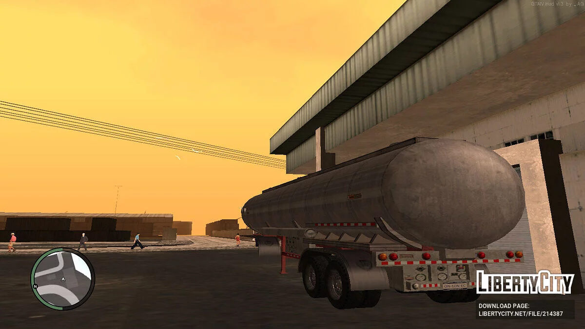 Tanker Trailers from GTA 4 / GTA San Andreas