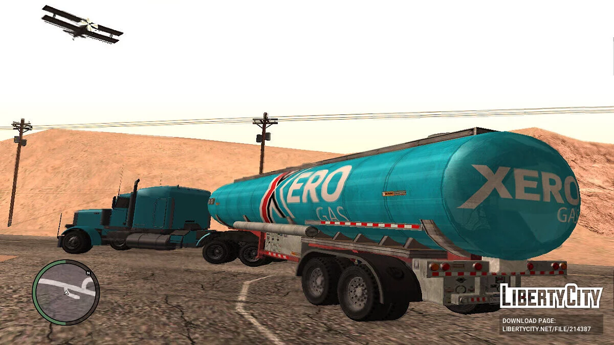 Tanker Trailers from GTA 4 / GTA San Andreas