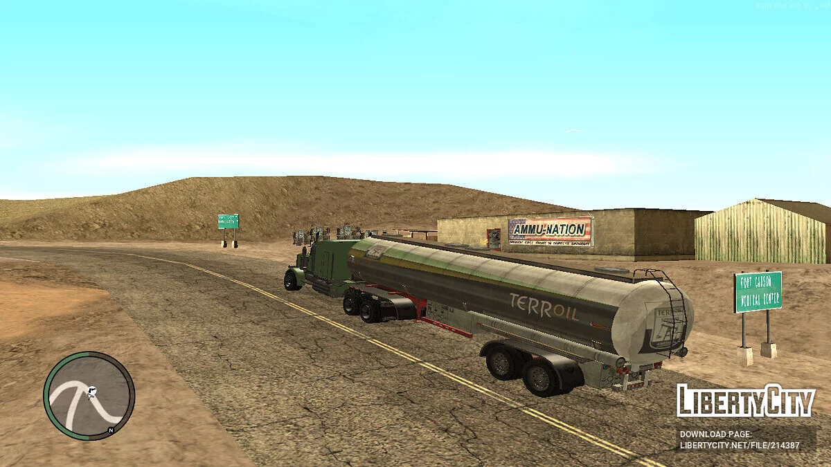 Tanker Trailers from GTA 4 / GTA San Andreas