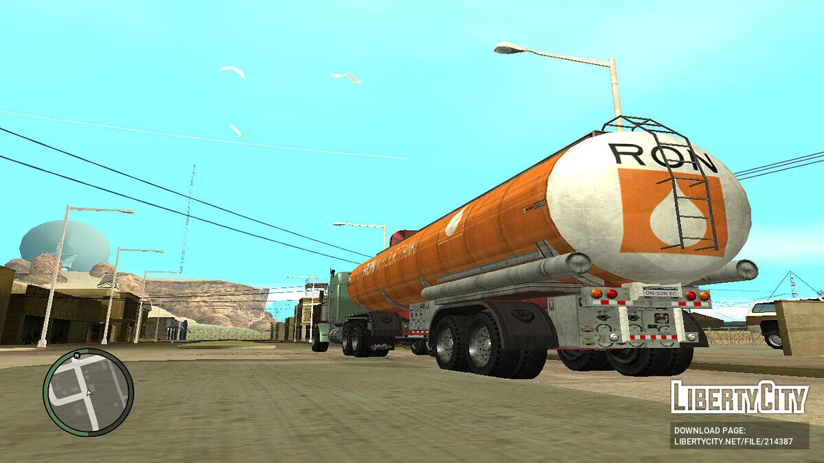 Tanker Trailers from GTA 4 / GTA San Andreas