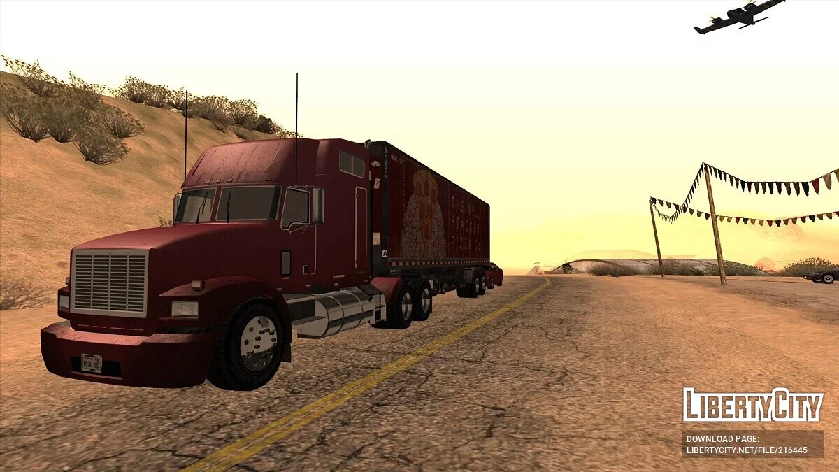 Brute Truck Trailer (+ Extras) / GTA San Andreas
