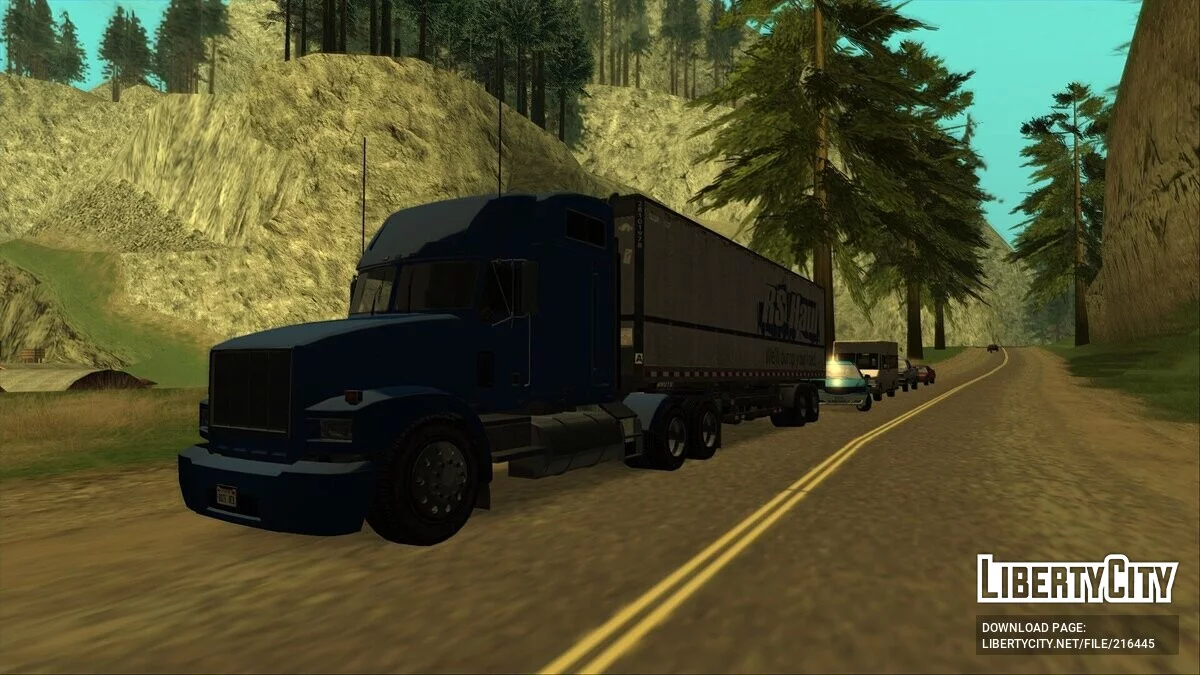 Brute Truck Trailer (+ Extras) / GTA San Andreas