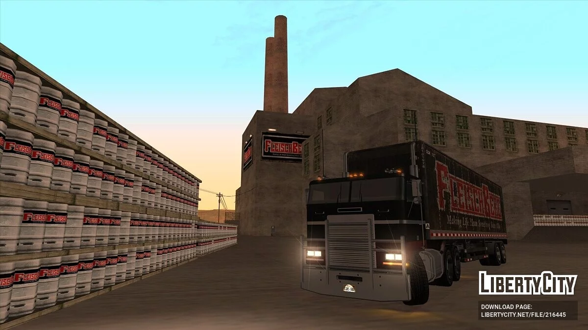 Brute Truck Trailer (+ Extras) / GTA San Andreas